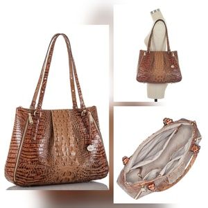 SOLDBrahmin Adina Melbourne tote shoulder bag